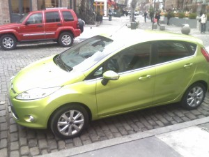 The Ford Fiesta, coming in 2010